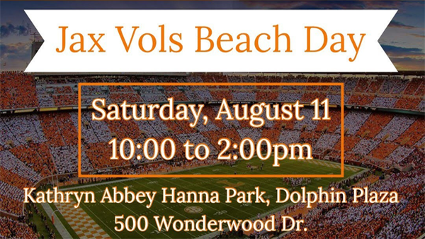 Jax Vols Beach Day